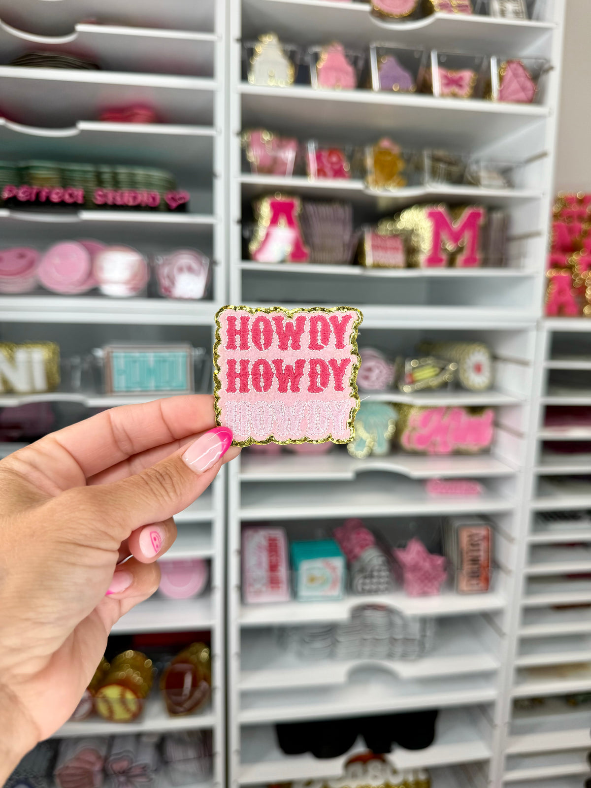 Howdy Howdy Howdy Embroidered Patch