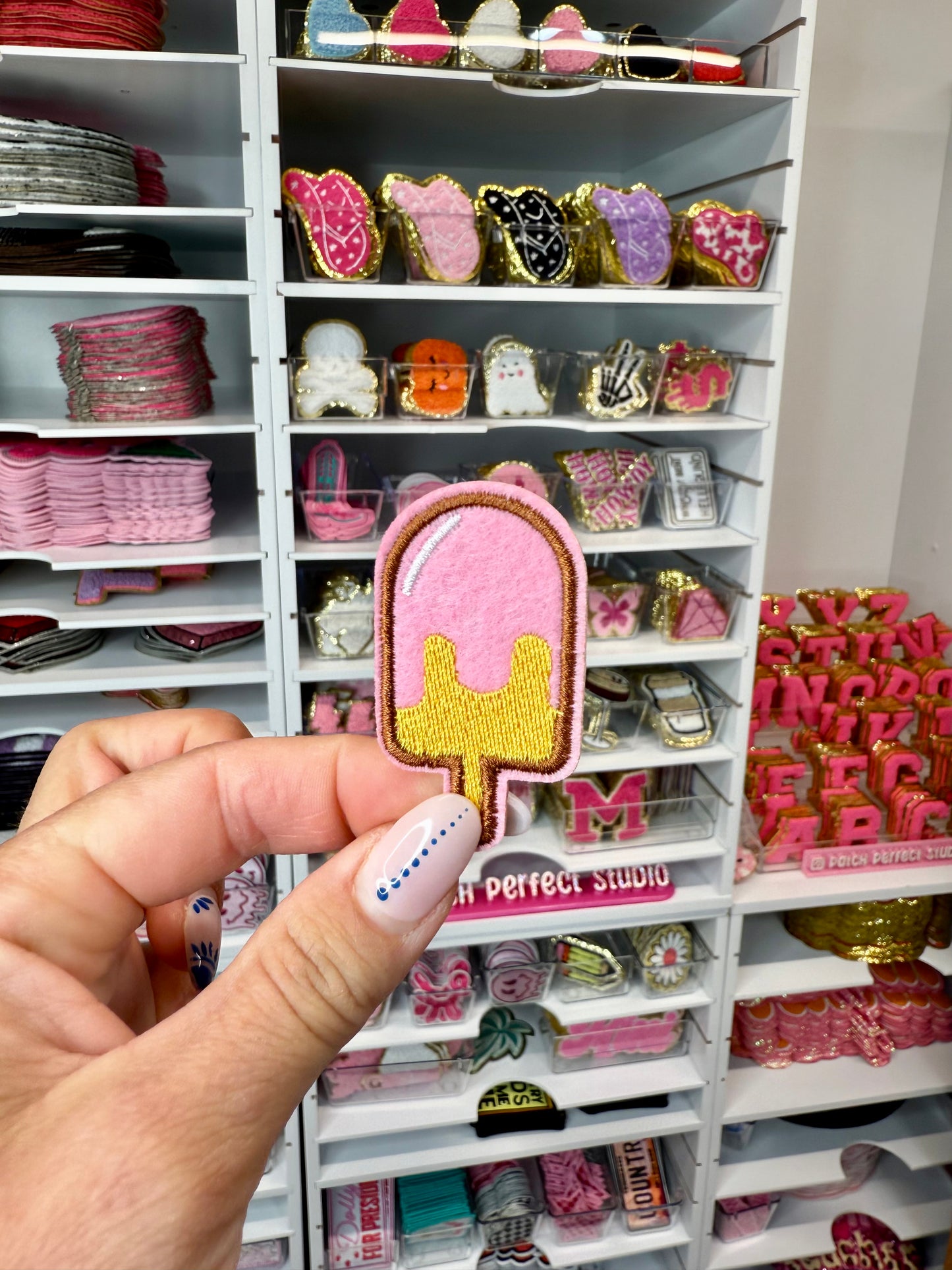 Popsicle Iron On Patch