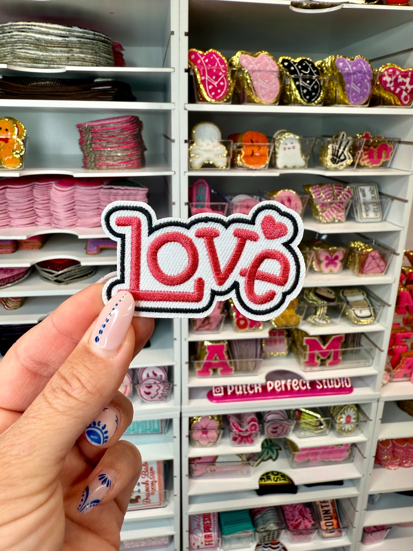 Love Iron On Patch