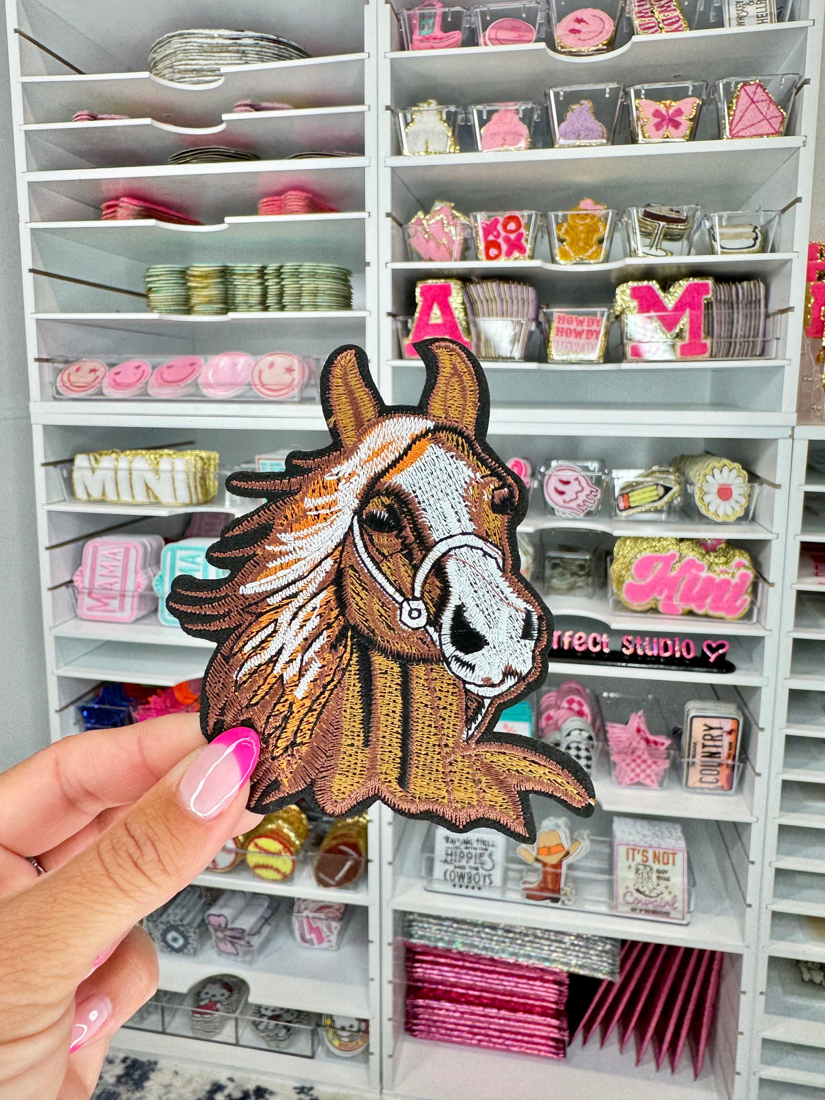 Horse Embroidered Patch