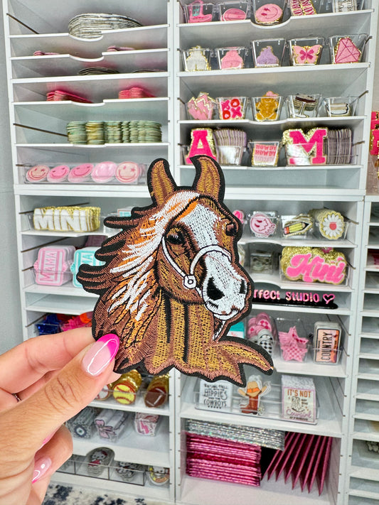 Horse Embroidered Patch