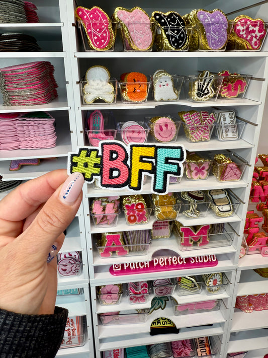 #BFF Iron On Patch