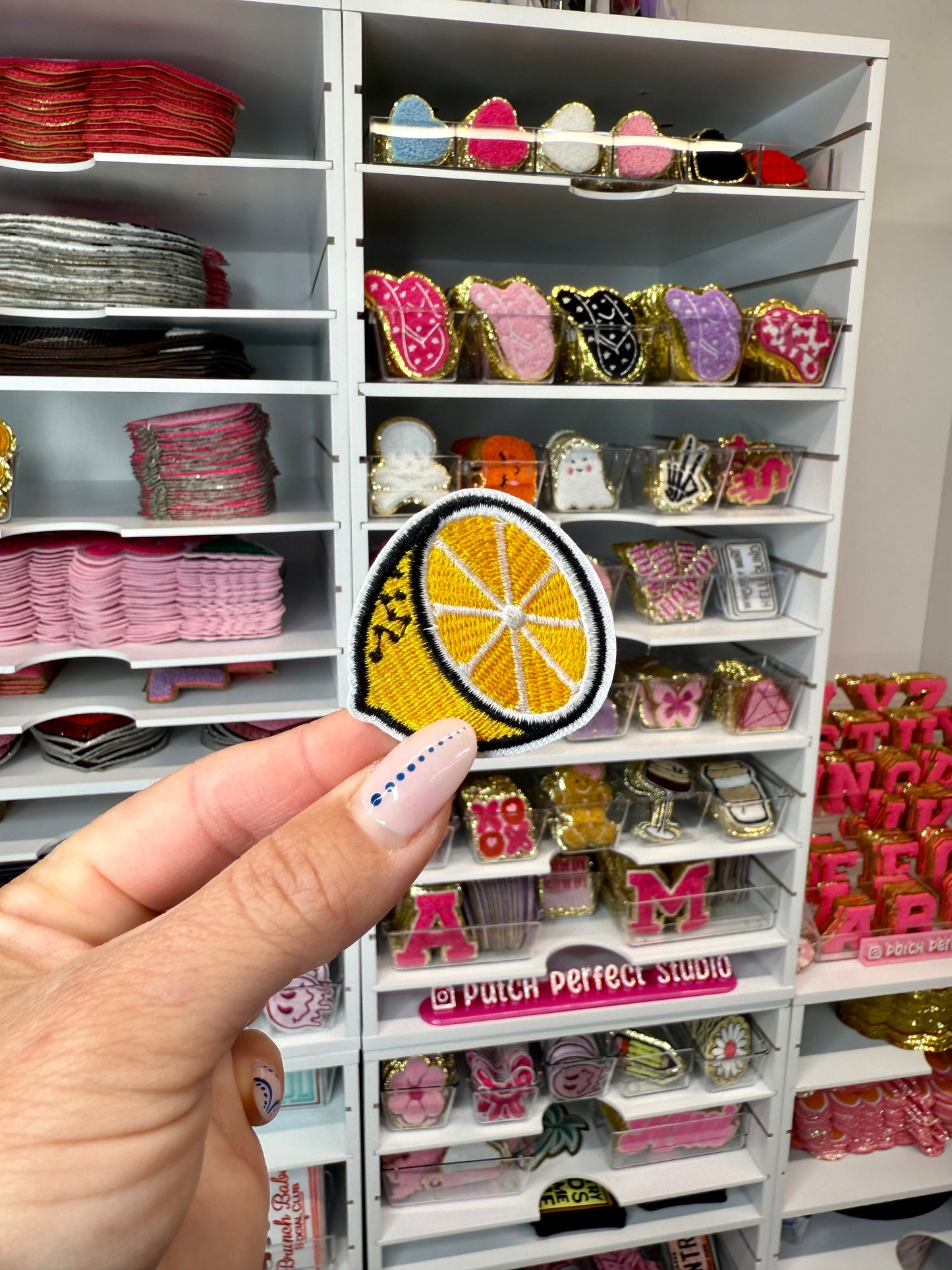 Lemon Iron On Patch