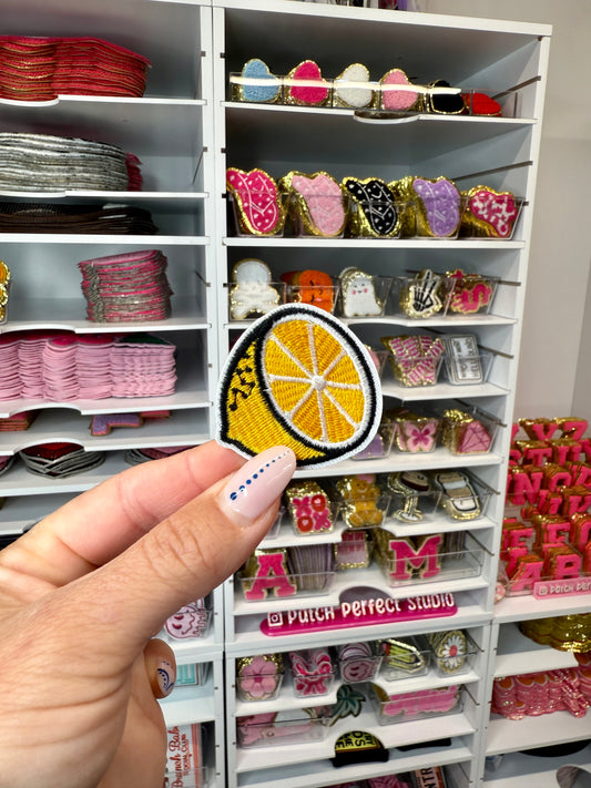 Lemon Iron On Patch